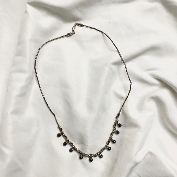 🏷 90s y2k Beaded Butterfly Necklace - Picture 4 of 4